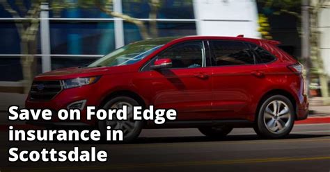 ford edge insurance cost